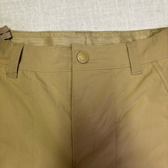 2/$20 The North Face Boy Large 14-16 Tan Nylon Dry Fast Pants Lightweight Summer - Picture 3 of 6
